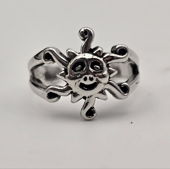 Sterling Silver Celestial Toe Ring - Picture 2 of 10